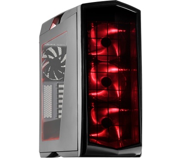 Silverstone Primera PM01 (rode led) Zwart