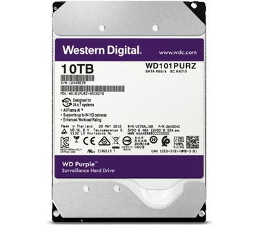 WD Purple (2017) 7200rpm, 10TB