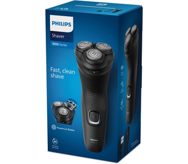 Philips Shaver 1000 Series S1141/00 Elektrisch apparaat voor droog scheren
