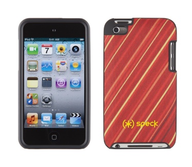 Speck iPod Touch V4 Fitted (Yikestripe Red/Yellow)