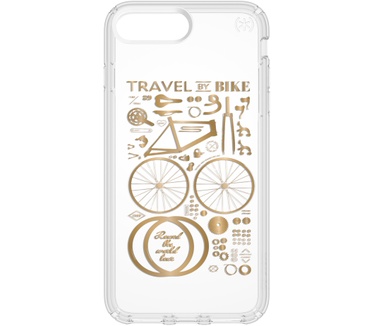 Speck Presidio Clear + Print (Apple iPhone 8 Plus) Transparant