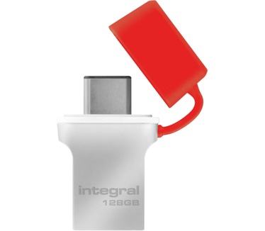 Integral Fusion USB Type-C Flash Drive 128GB Aluminium