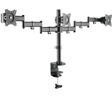 LogiLink ® Triple monitor desk mount