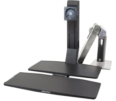 Ergotron WorkFit-A Single LD with Worksurface+ - Stand ( lade,