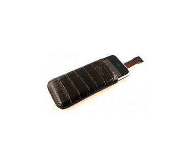 Mobiparts CROCO Pouch voor Apple iPhone 3G/3GS Brown