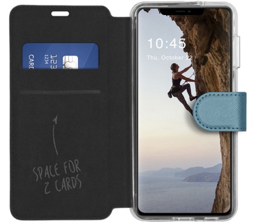Accezz Xtreme Wallet Bookcase iPhone 13 Pro - Lichtblauw