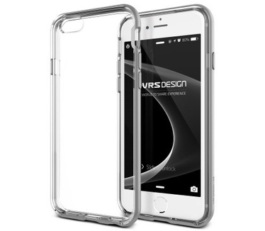 VRS Design Crystal Bumper Apple iPhone 6 Plus / 6s Plus Case - Light Silver