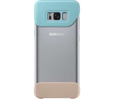 Samsung Galaxy S8 Plus 2Piece Cover - Groen/Roze