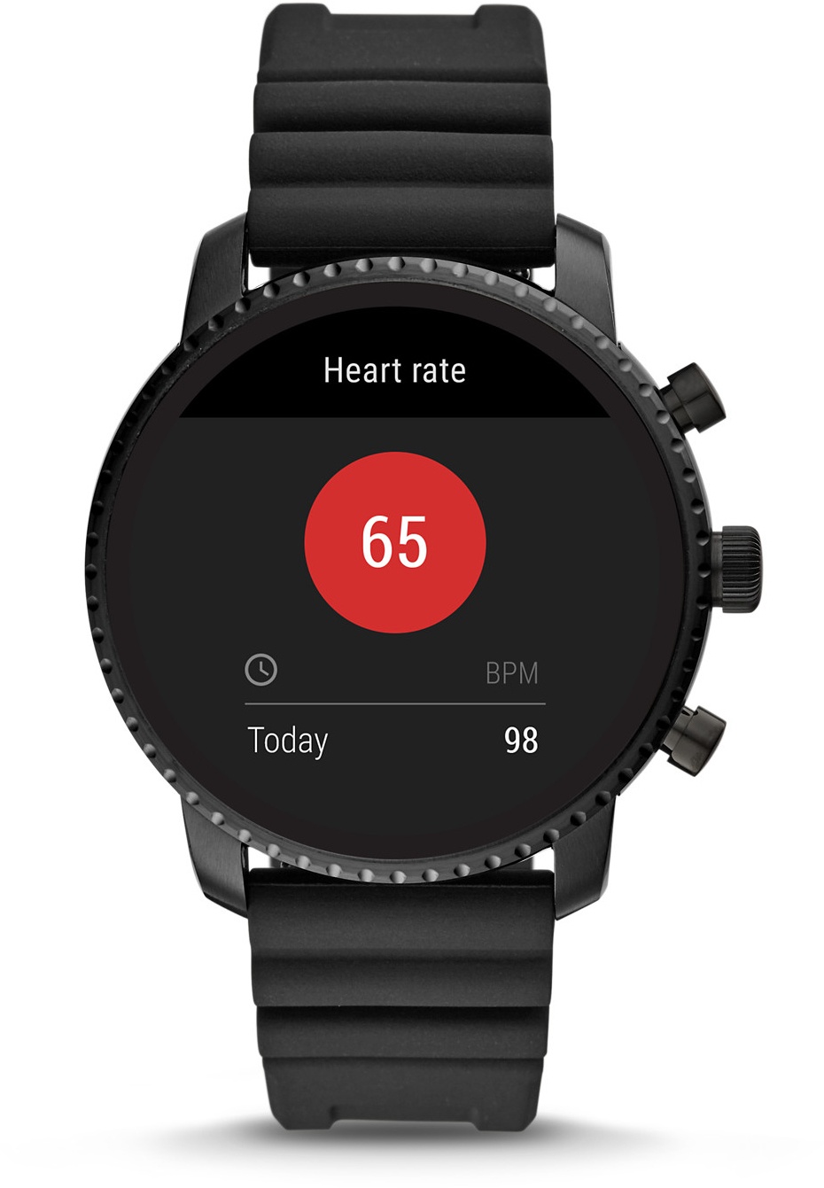 fossil q explorist hr speaker