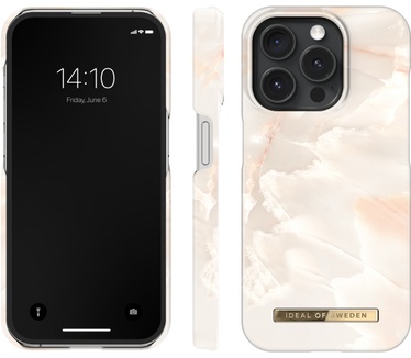 iDeal of Sweden Rose Pearl Marble (iPhone 15 Pro) Beige