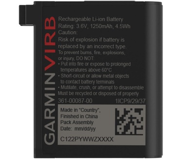 Garmin Virb Ultra accu