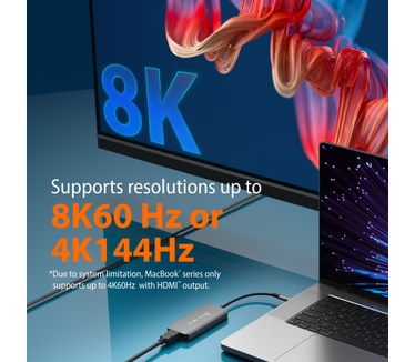 j5create JCH453-N USB4® 8K60 Slim Hub
