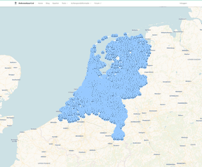 Antennekaart KPN en Odido