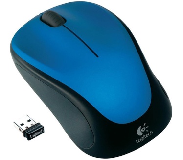Logitech Wireless Mouse M235 (Blauw)