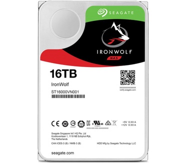 Seagate IronWolf ST16000VN001, 16TB