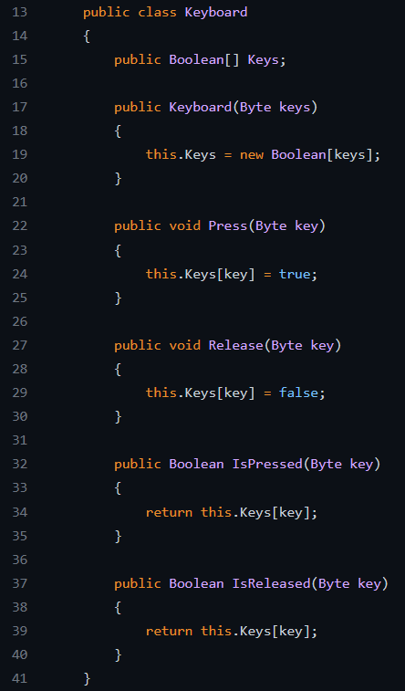 CHIP-8 Keypad Implementation [10364]