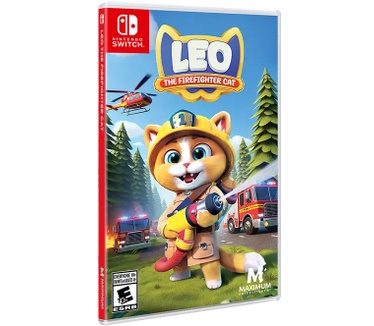 Leo the Firefighter Cat