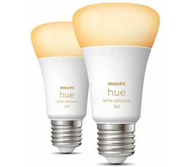 Philips Hue Philips Hue White Ambiance E27 800 lumen Bluetooth 2-pack