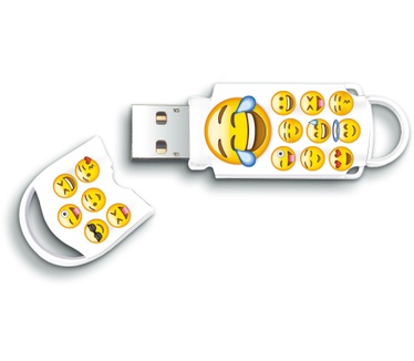 Integral Xpression Emoji 32GB Geel