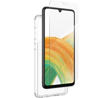 Zagg Glass & Clear Case Bundle