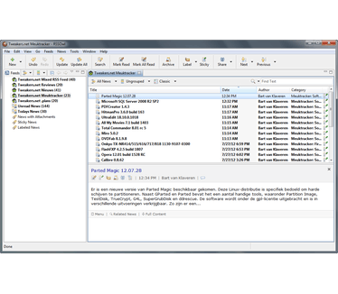 RSSOwl 2.1.4 screenshot