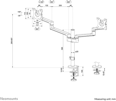Neomounts by Newstar Neomounts by Newstar monitorarm