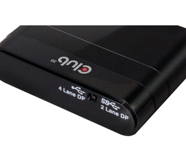 Club 3D Mini Docking USB C to Displayport1.2 + USB 3.0 + USB C for Charging