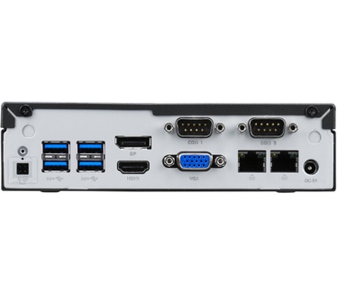 Shuttle XPC slim Barebone DL40N, Intel N150, 1x DDR5, 2x LAN (2x 2.5Gbit), 2xCOM,1xHDMI,1xDP, 1x VGA, ventilatorloos , 24/7 permanent gebruik