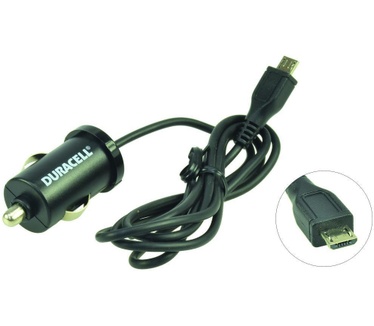 Duracell 12V 1A Car Charger (Micro USB)