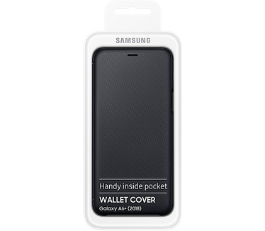 Samsung EF-WA605 (Galaxy A6+) Zwart