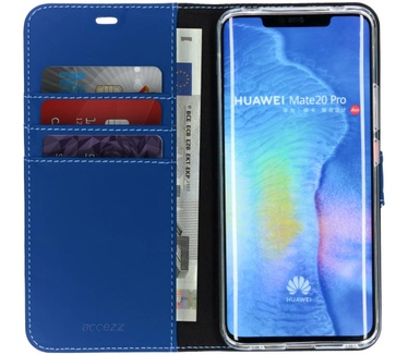 Accezz Wallet Softcase Bookcase Huawei Mate 20 Pro (Mate 20 Pro) Blauw