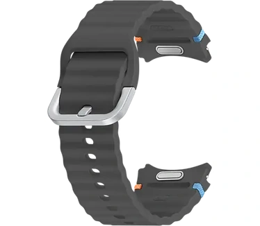 Samsung Galaxy Watch7 Sport Rubberen Band Grijs S/M