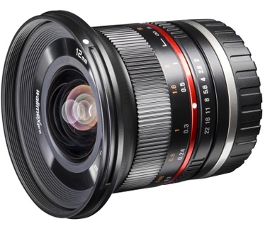 Walimex Pro 12mm f2.0 (Samsung NX) Zwart