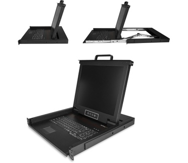 Startech.com Single-Port Rackmount KVM Console with 17” Display