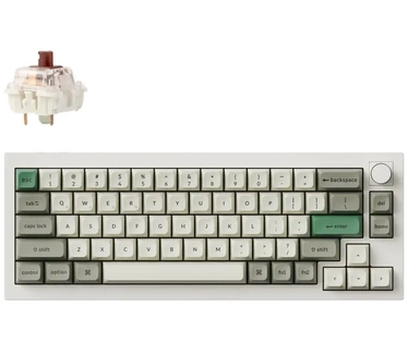 Keychron Q2 Max, Gateron Jupiter Brown, Qwerty US, Wit