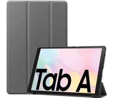 qMust Samsung Galaxy Tab A7 2020 Smart Tri-Fold Case - Grijs