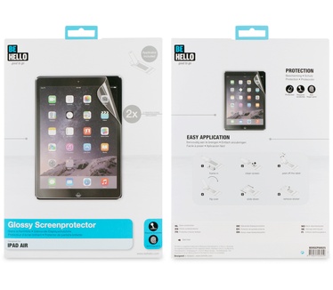 BeHello iPad Air Screen Protector Applicator Glossy Transparent