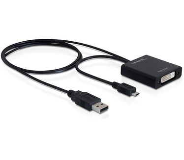 Delock MHL + USB-A/DVI