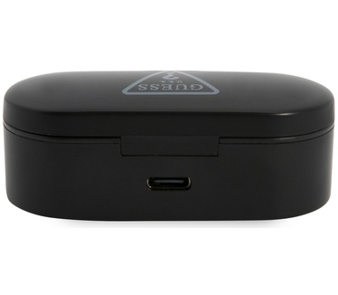 Guess True Wireless Universele Bluetooth In-Ear Oordopjes - Zwart (Zwart)