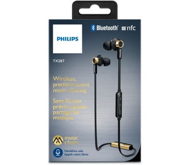 Philips TX2BT (Goud, Zwart)