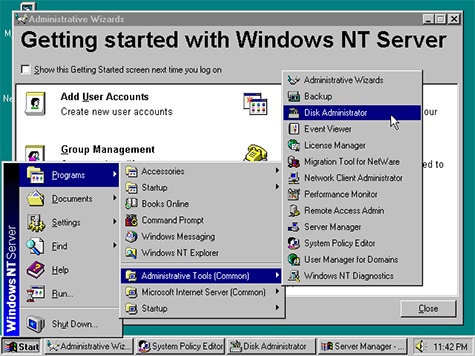 Windows NT Server Windows NT Server