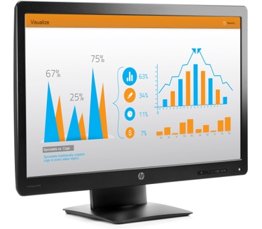 HP ProDisplay P232 Zwart