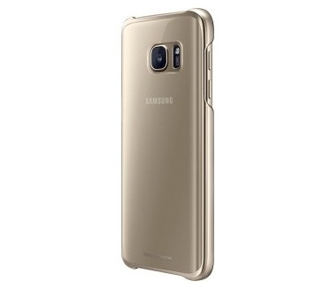 Samsung Galaxy S7 Clear Cover - EF-QG930CF - Gold