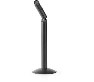 Nedis 3.5mm, Omni-directioneel, 2200 Ohm, Bedraad, Kunststof, Zwart, 1.80 m Kabellengte