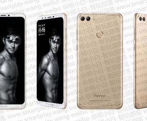 Vermoedelijke Honor Note 10 van Huawei