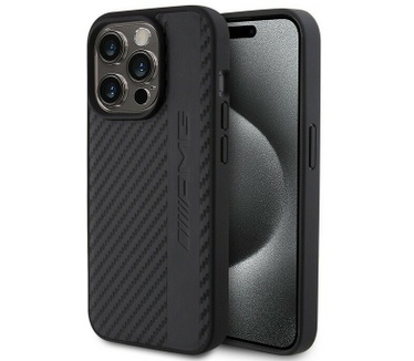 Mercedes-Benz Mercedes-AMG Carbon Back Case - iPhone 15 Pro Max (6.7") - Zwart Zwart