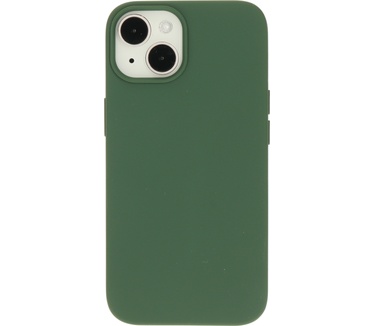 Mobiparts Silicone Cover Apple iPhone 14 Forest Green