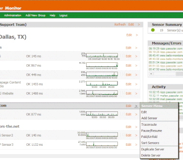 IPCheck Server Monitor screenshot