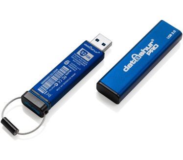 iStorage datAshur Pro USB3 256-bit 16GB Blauw
