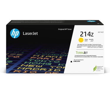 HP 214Z originele ultra high-capacity LaserJet-tonercartridge, geel